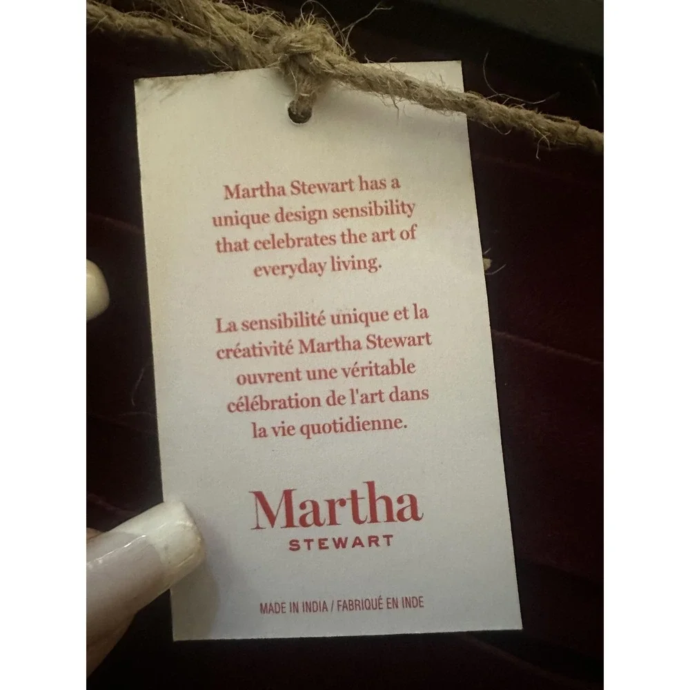Martha Stewart Velvet Ribbon Spool Red 1 In X 25 Yards Home Decor Holiday‎